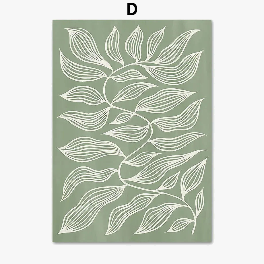 art mural sur toile avec feuilles de monstera pour décoration intérieure