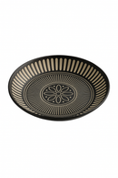 Assiette céramique japonaise relief style rétro luxe