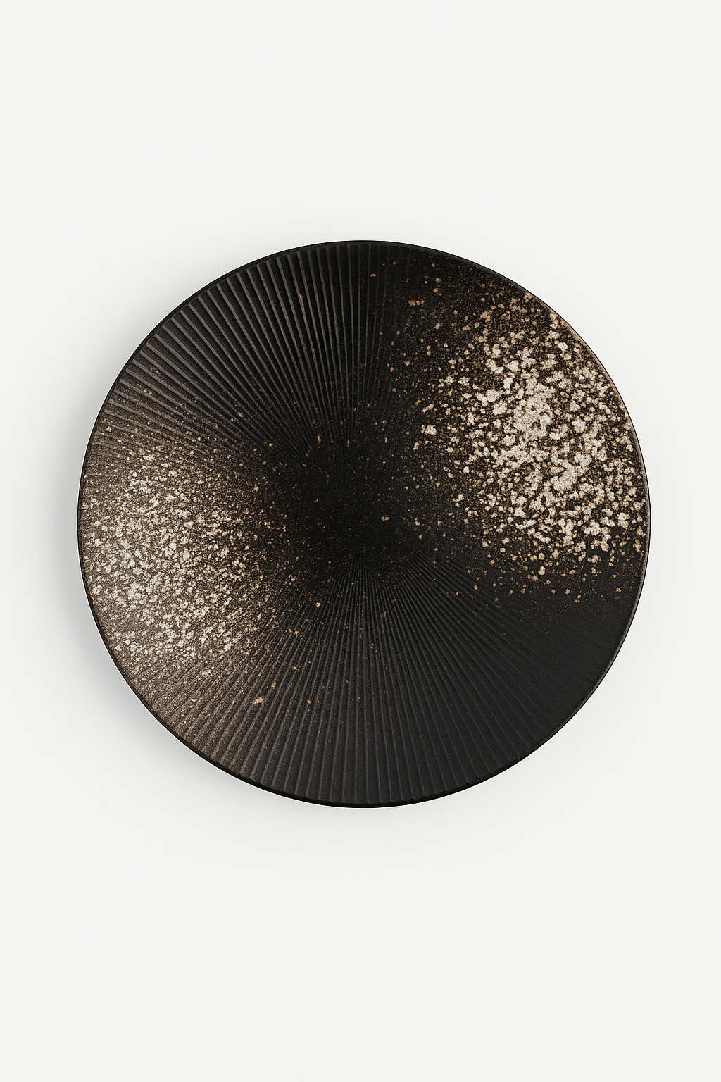 assiette céramique ronde style japonais rétro plat pâtes - vue 2 sur 3