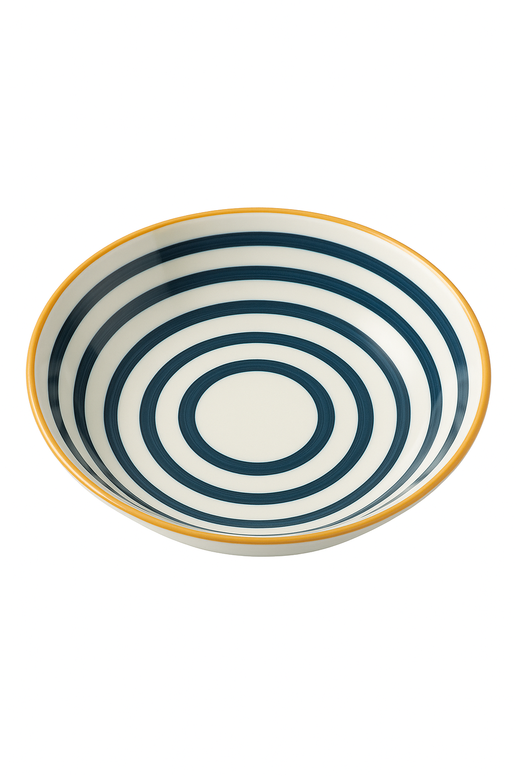 Assiette japonaise en porcelaine profonde 18 cm - vue 2 sur 3