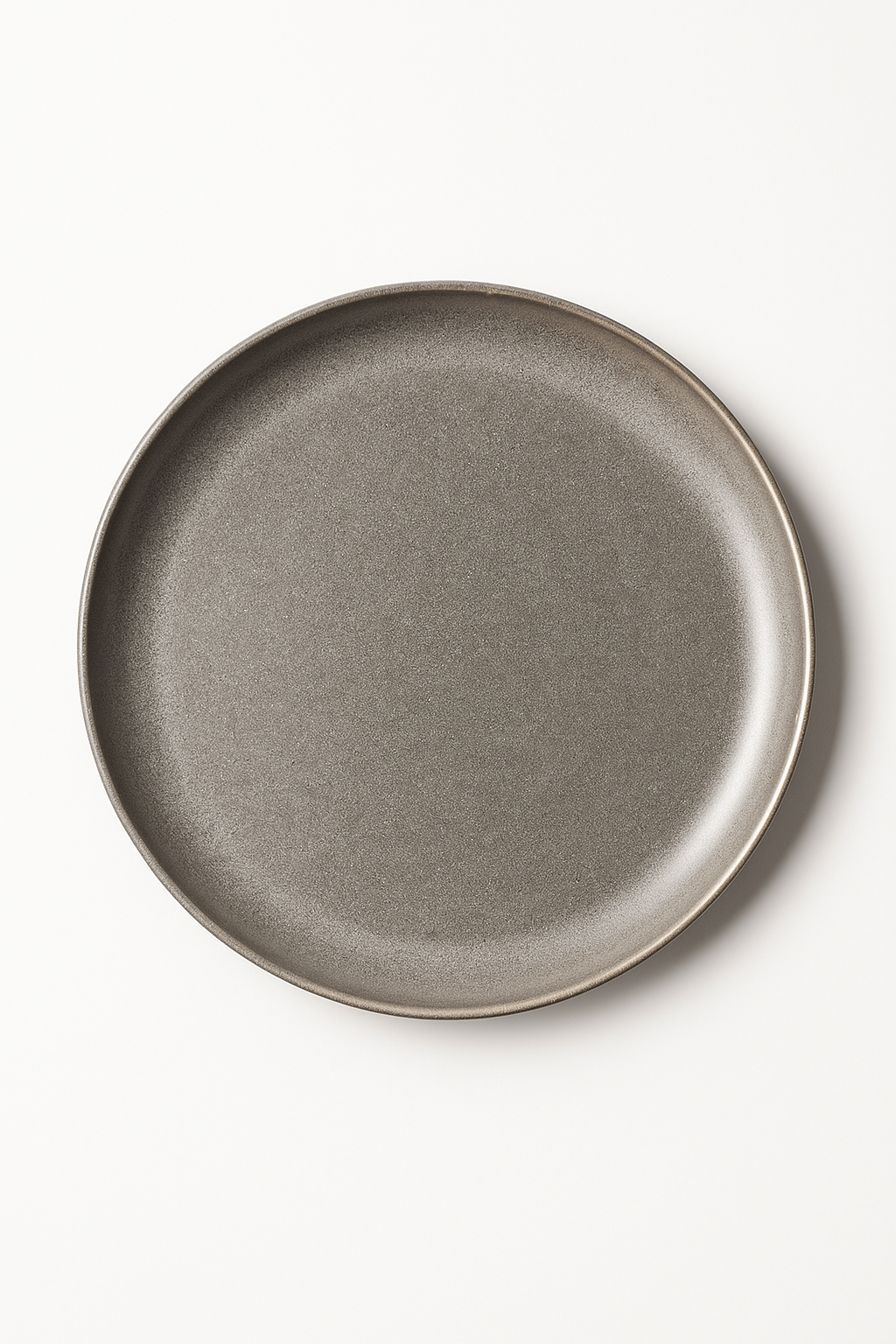 Assiettes acier inoxydable style industriel retro plateaux cafe - vue 2 sur 3