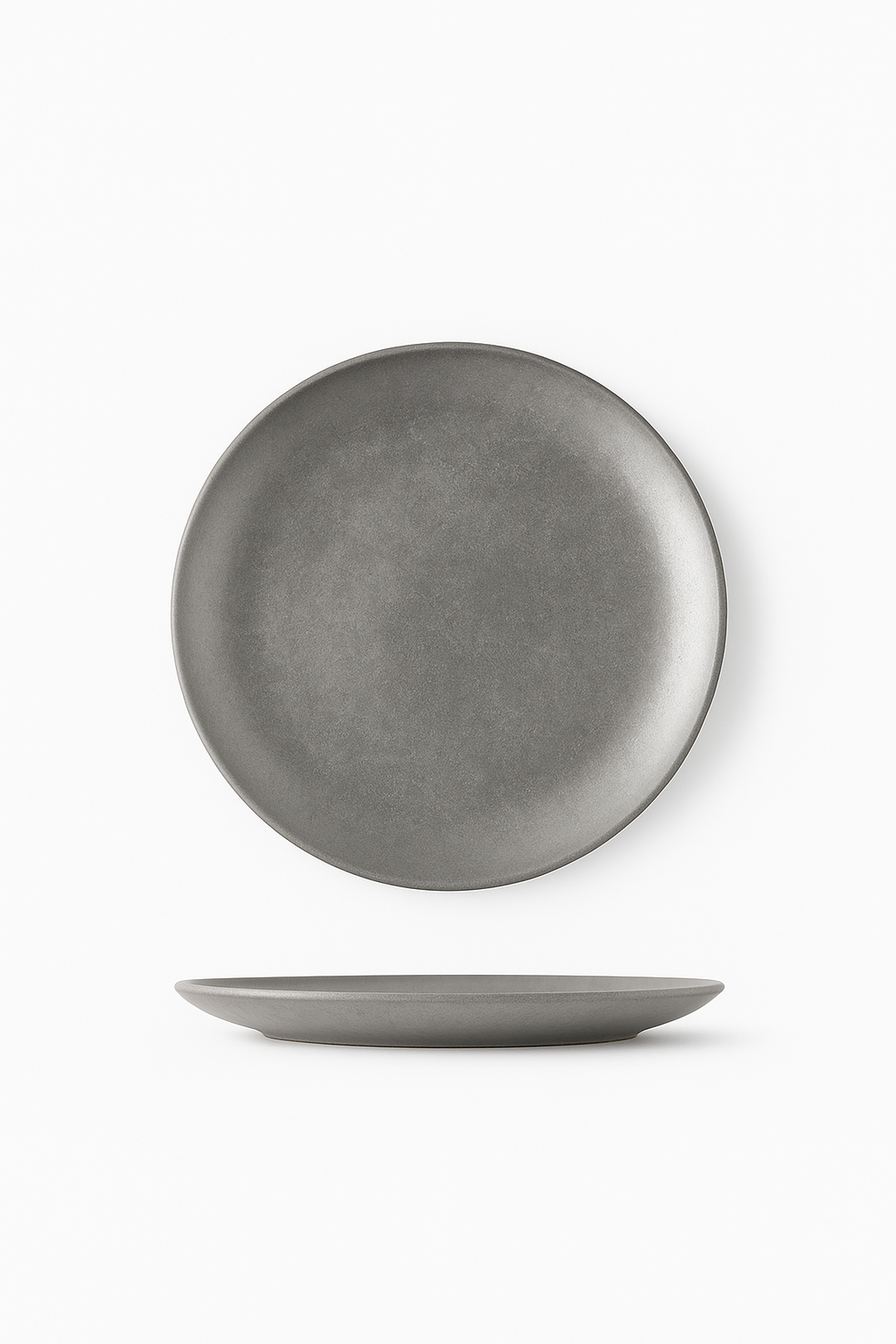 Assiettes inox style nordique vintage pour barbecue - vue 2 sur 3