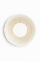 Assiettes plates ceramique rondes style japonais minimaliste