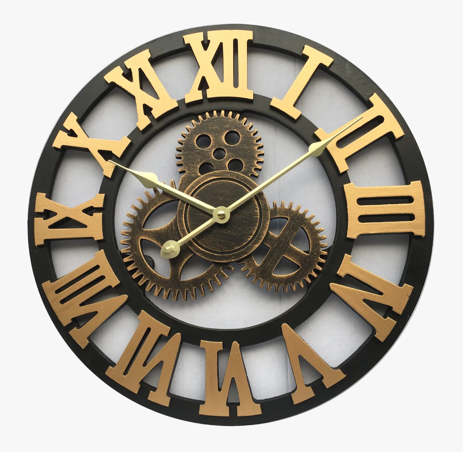 autocollants muraux rétro pour décoration horloge alarme tendance