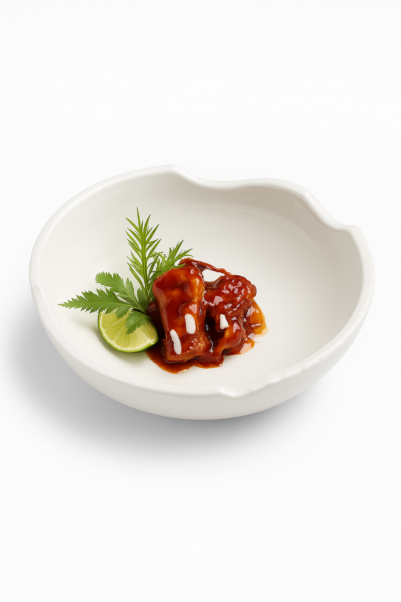 Bol irregulier ceramique epaisse style restaurant cuisine moderne
