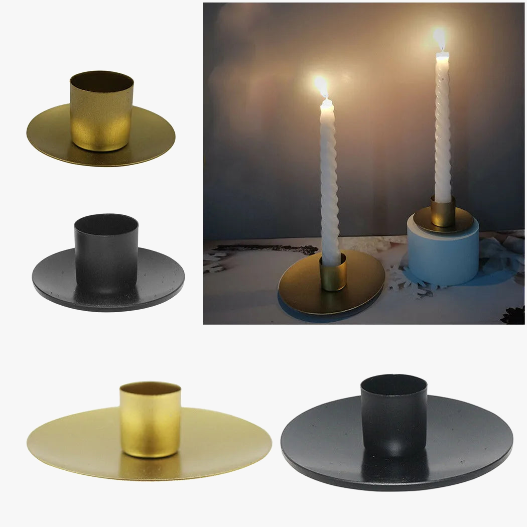 bougeoir en métal pour mariage fête et décoration