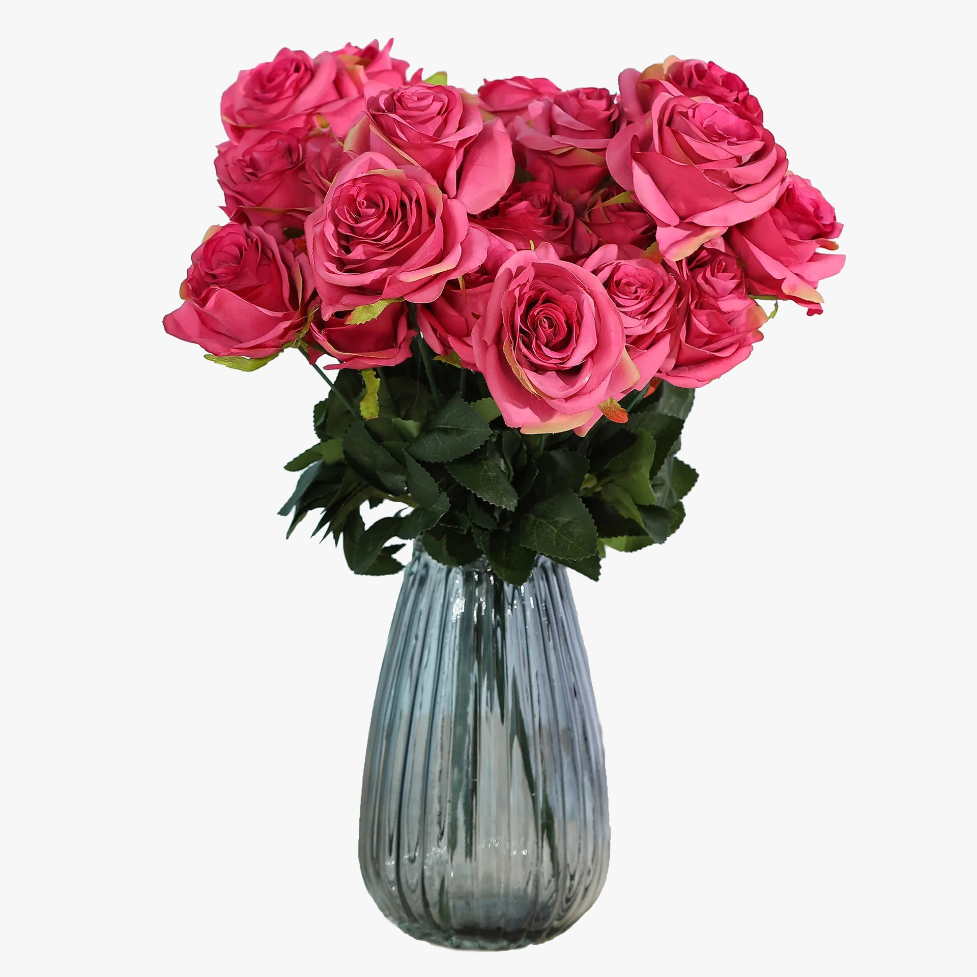 bouquet de roses artificielles pour mariage et décoration intérieure
