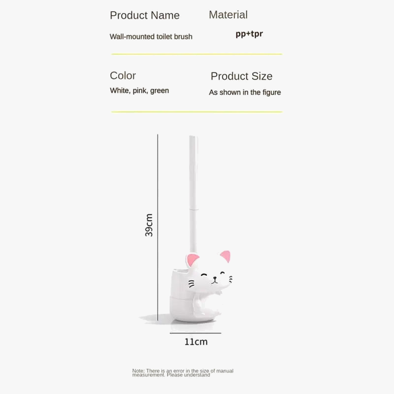 brosse de toilette pour nettoyage de fosse à squat