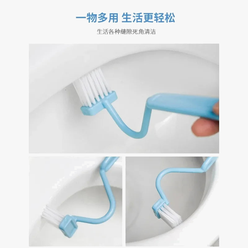 brosse incurvée de nettoyage pour enfants sans angle mort