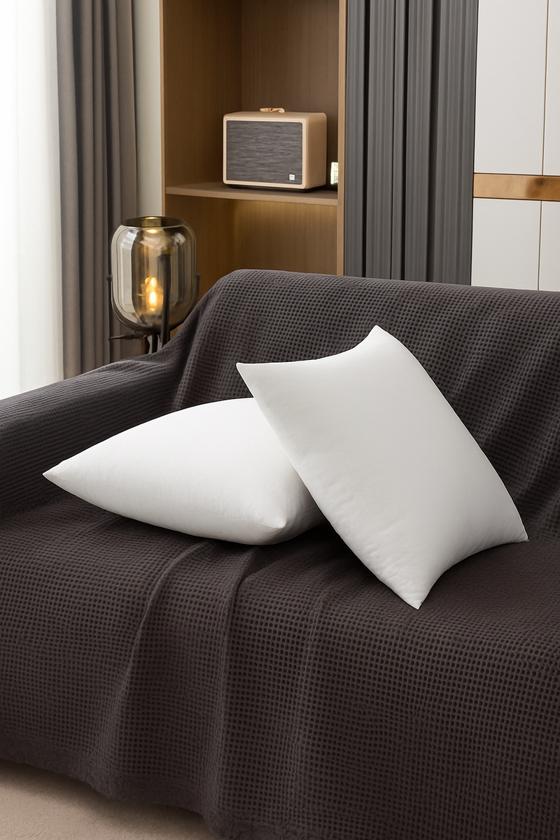 coussin classique 45x45cm en coton doux pour le confort