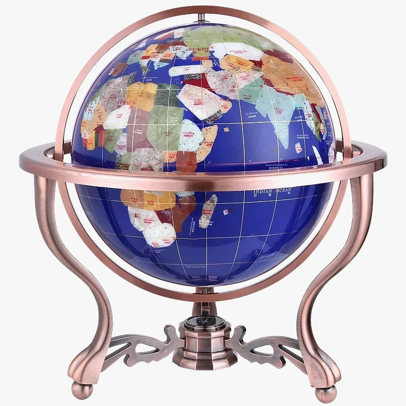 décoration globe terrestre pour l'enseignement et le bureau