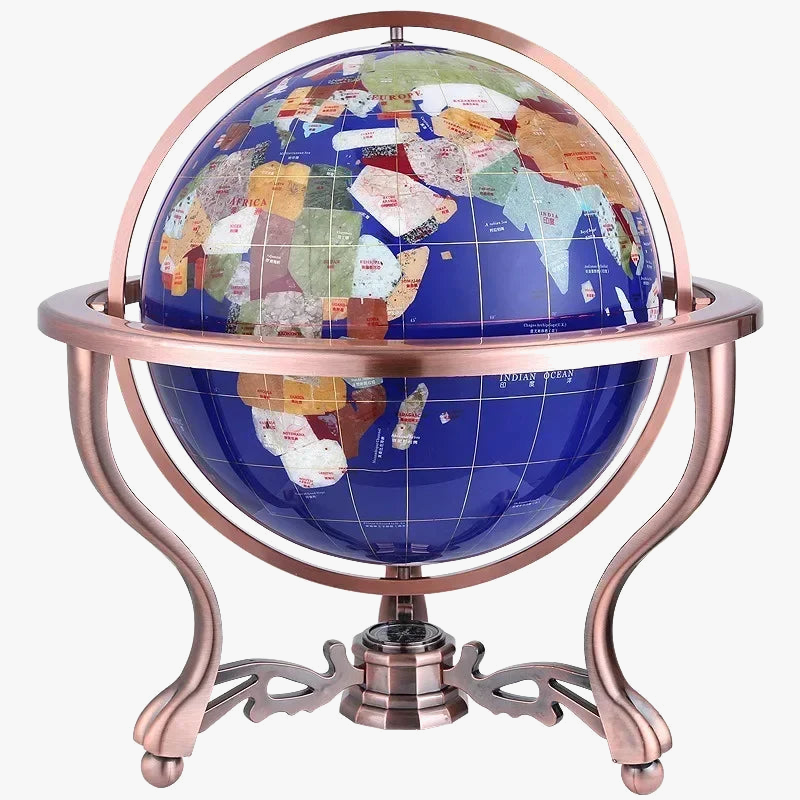 décoration globe terrestre pour l'enseignement et le bureau