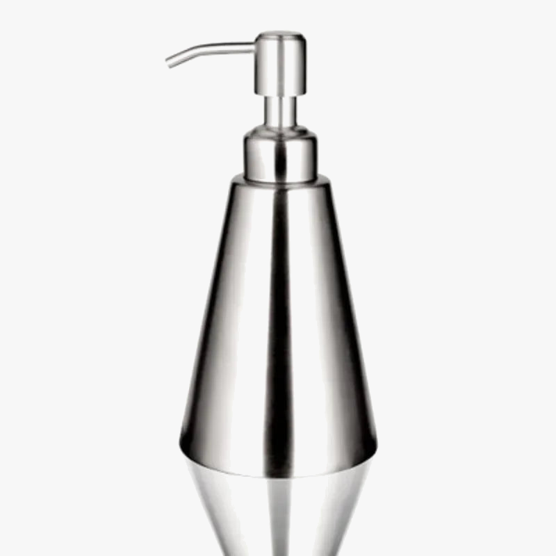 distributeur de savon en acier inoxydable pour mains et corps
