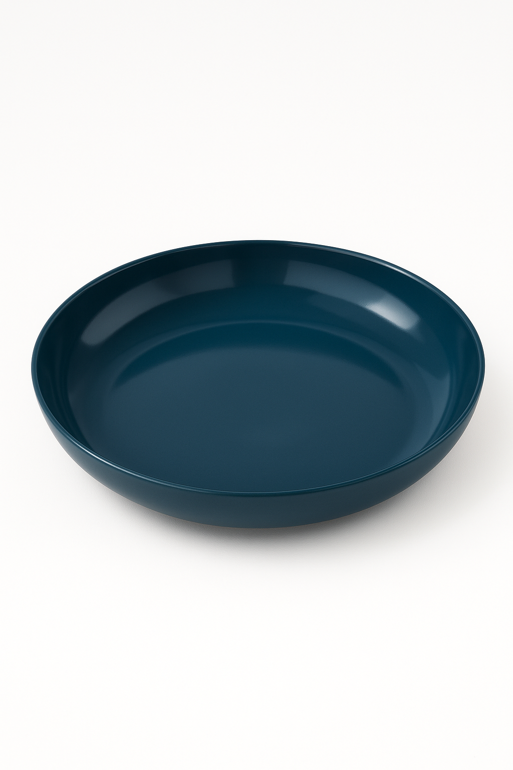 ensemble 4 assiettes creuses plastique incassable motif blé - vue 2 sur 3