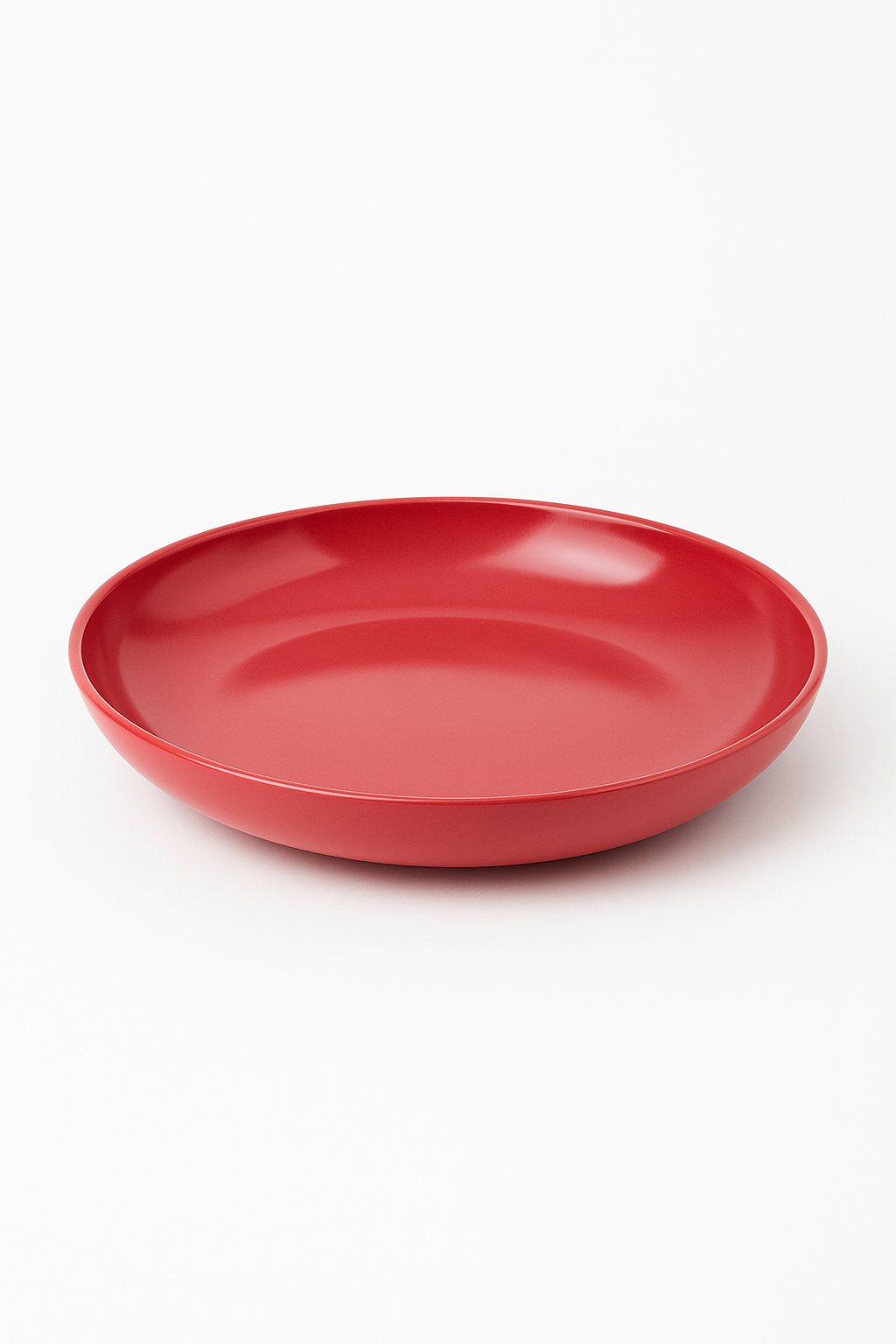 Ensemble 4 assiettes creuses plastique incassable motif blé - vue 2 sur 3