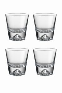 Ensemble 4 verres motif mont fuji montagne 310ml