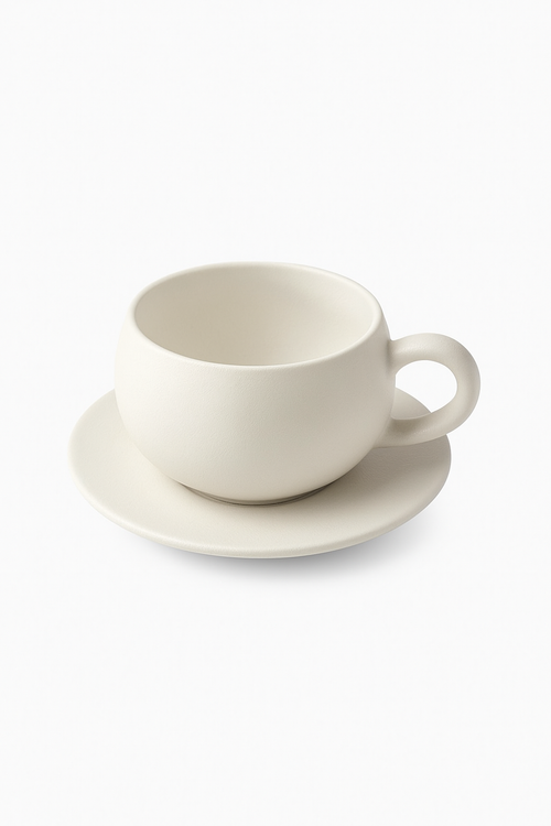 ensemble tasses café style japonais céramique mate 300ml