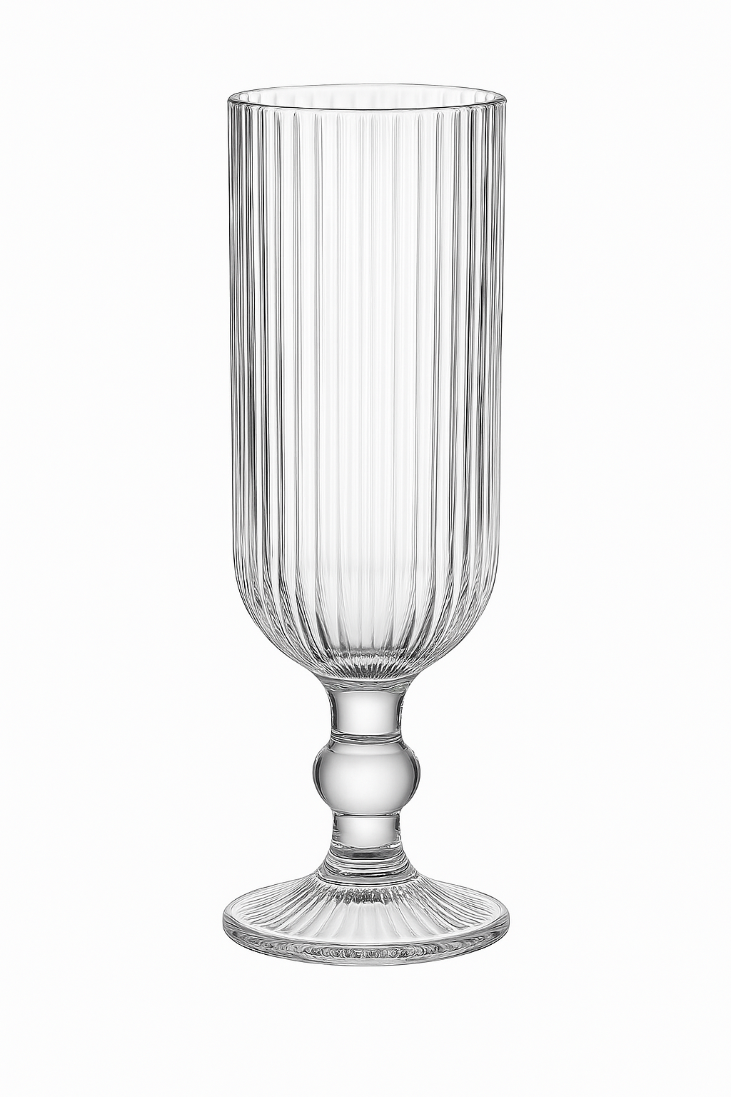 Ensemble verres vin tige courte rayures ouverture large - vue 2 sur 2