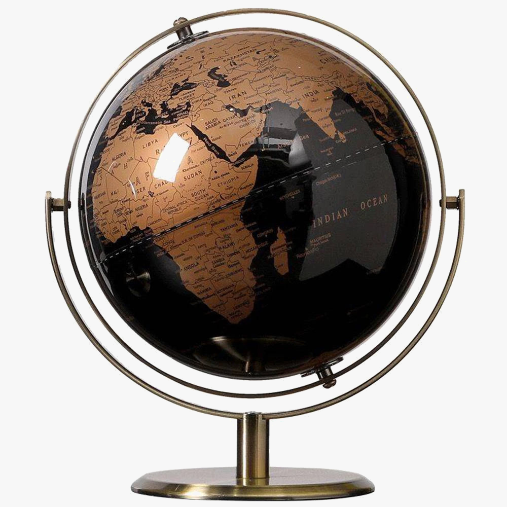 globe terrestre décoratif pour apprendre et explorer le monde