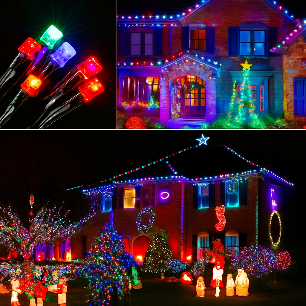 guirlande lumineuse solaire étanche pour extérieur jardin mariage Noël - vue 11 sur 13