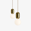 gzmj moderne globe en verre suspension pour cuisine