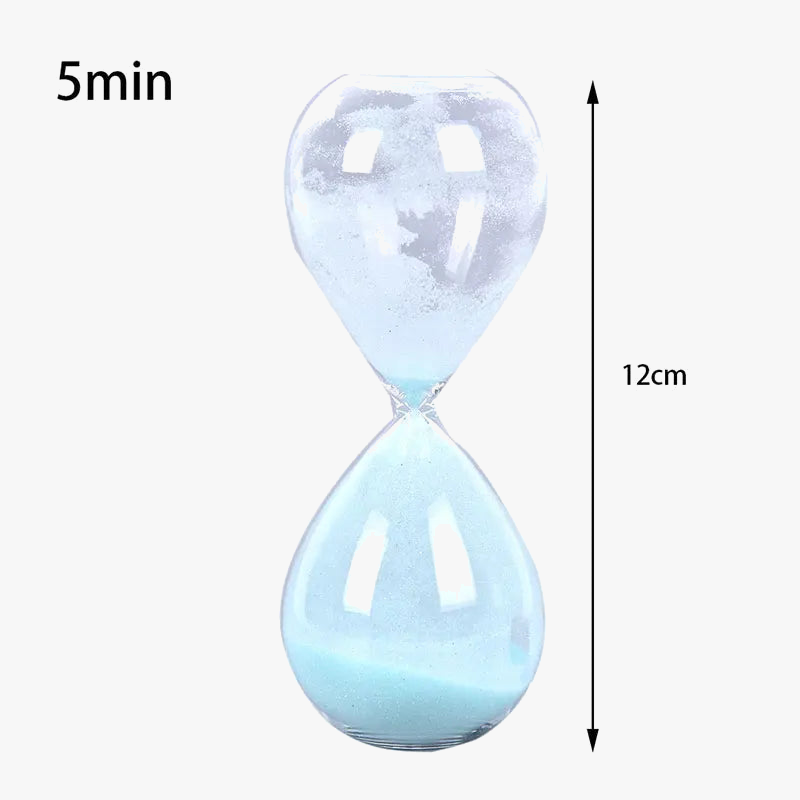 horloge de sable créative 5 minutes cadeau décoration originale
