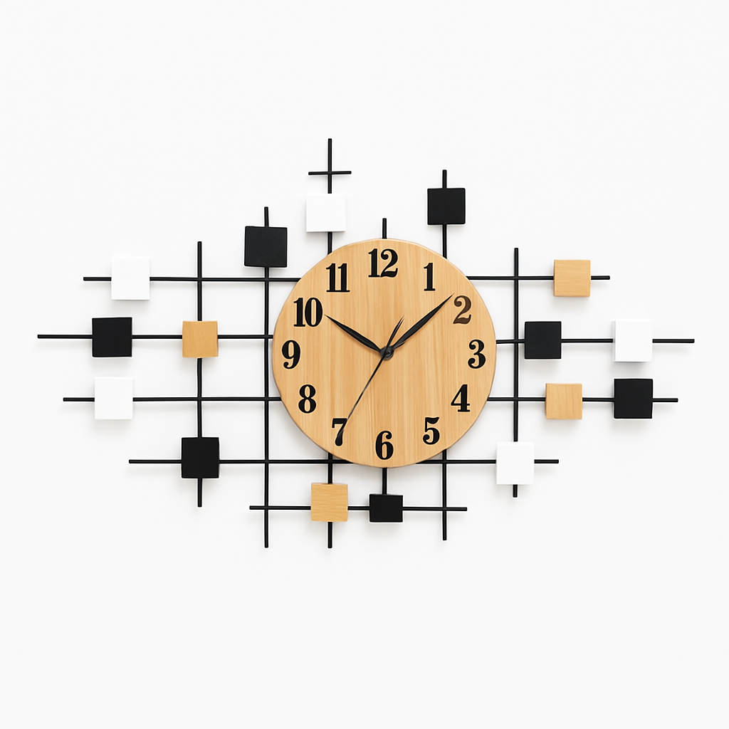 Horloge en bois