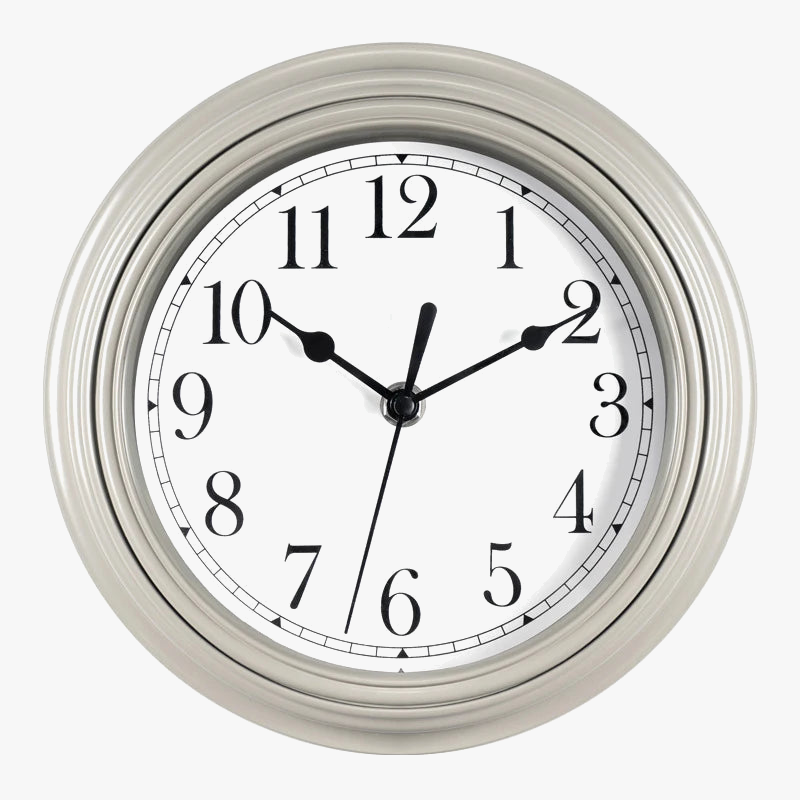 horloge murale design nordique moderne style minimaliste 3D décoratif