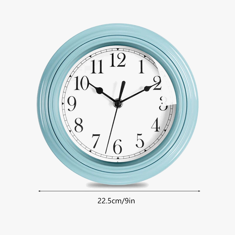 horloge murale design nordique moderne style minimaliste 3D décoratif