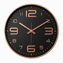 Horloge murale ronde design avec chiffres colorés 30cm Brief