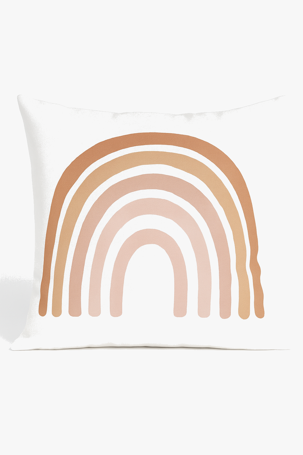 housse de coussin décorative arc-en-ciel géométrique pour canapé