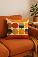 housse de coussin décorative abstraite style nordique pour salon