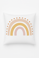 housse de coussin décorative arc-en-ciel dessin animé pour canapé