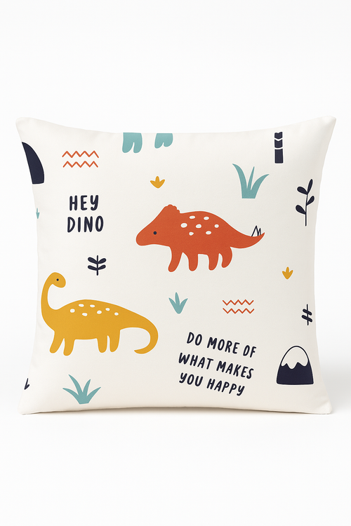 housse de coussin dinosaure mignon décoration luxe pour la maison