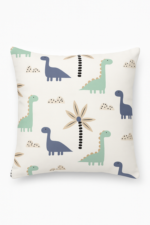 housse de coussin dinosaure mignon décoration luxe pour la maison