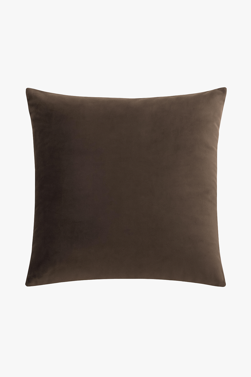 housse de coussin en velours sur mesure couleur unie 40 à 60 cm