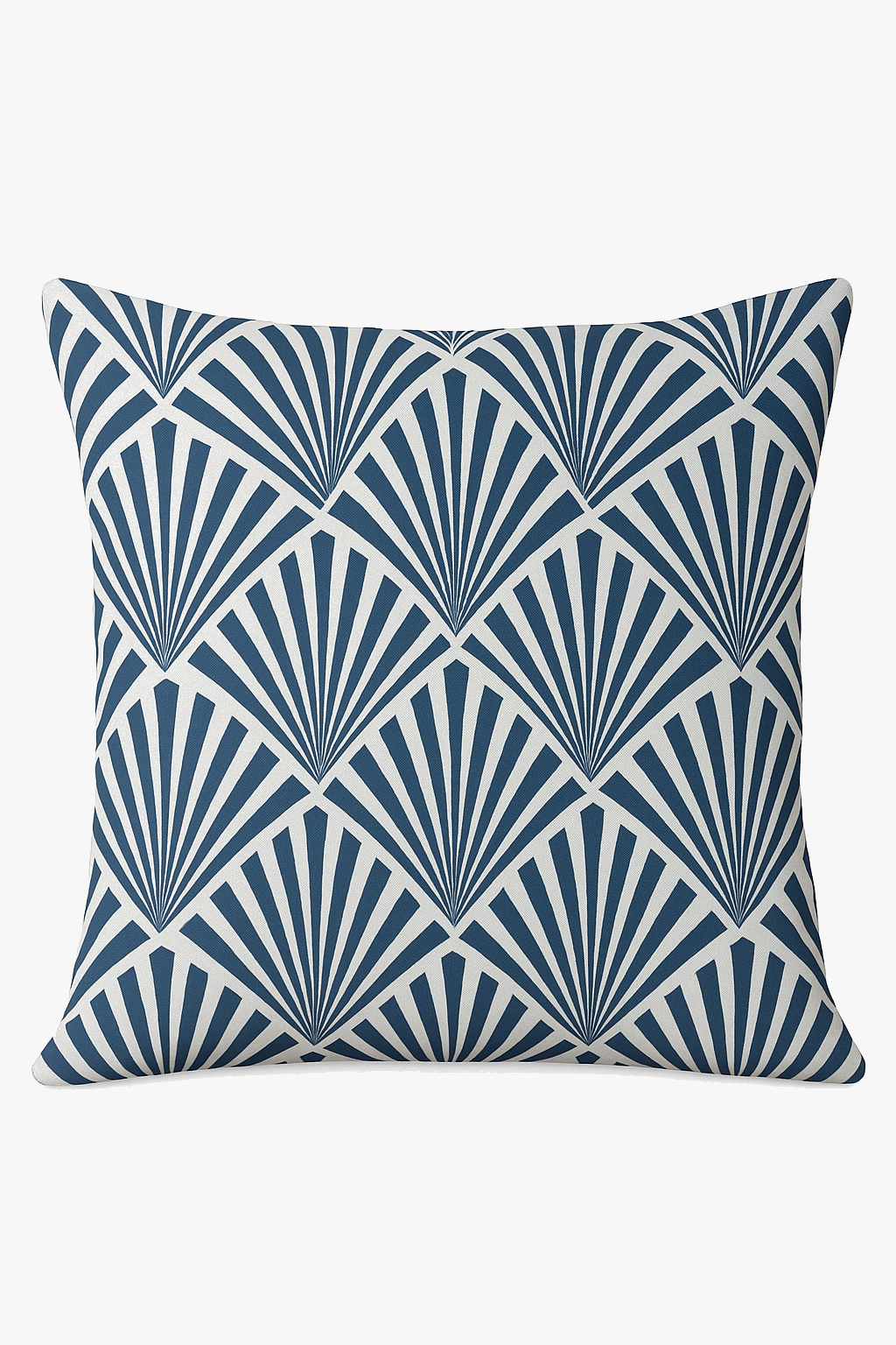 housse de coussin géométrique bleu marine style nordique élégant