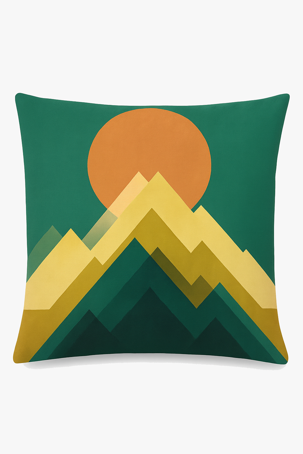 housse de coussin géométrique fleurs sauvages couleur peau de pêche