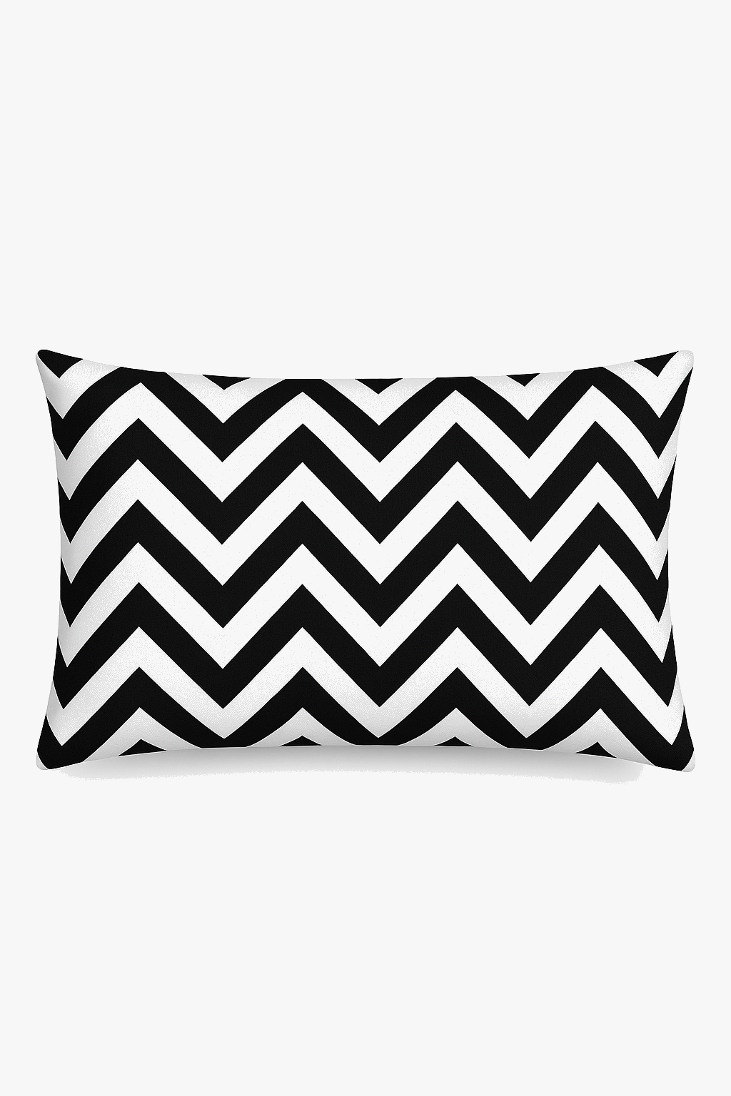 housse de coussin géométrique marbrée noir et blanc 30 x 50 cm