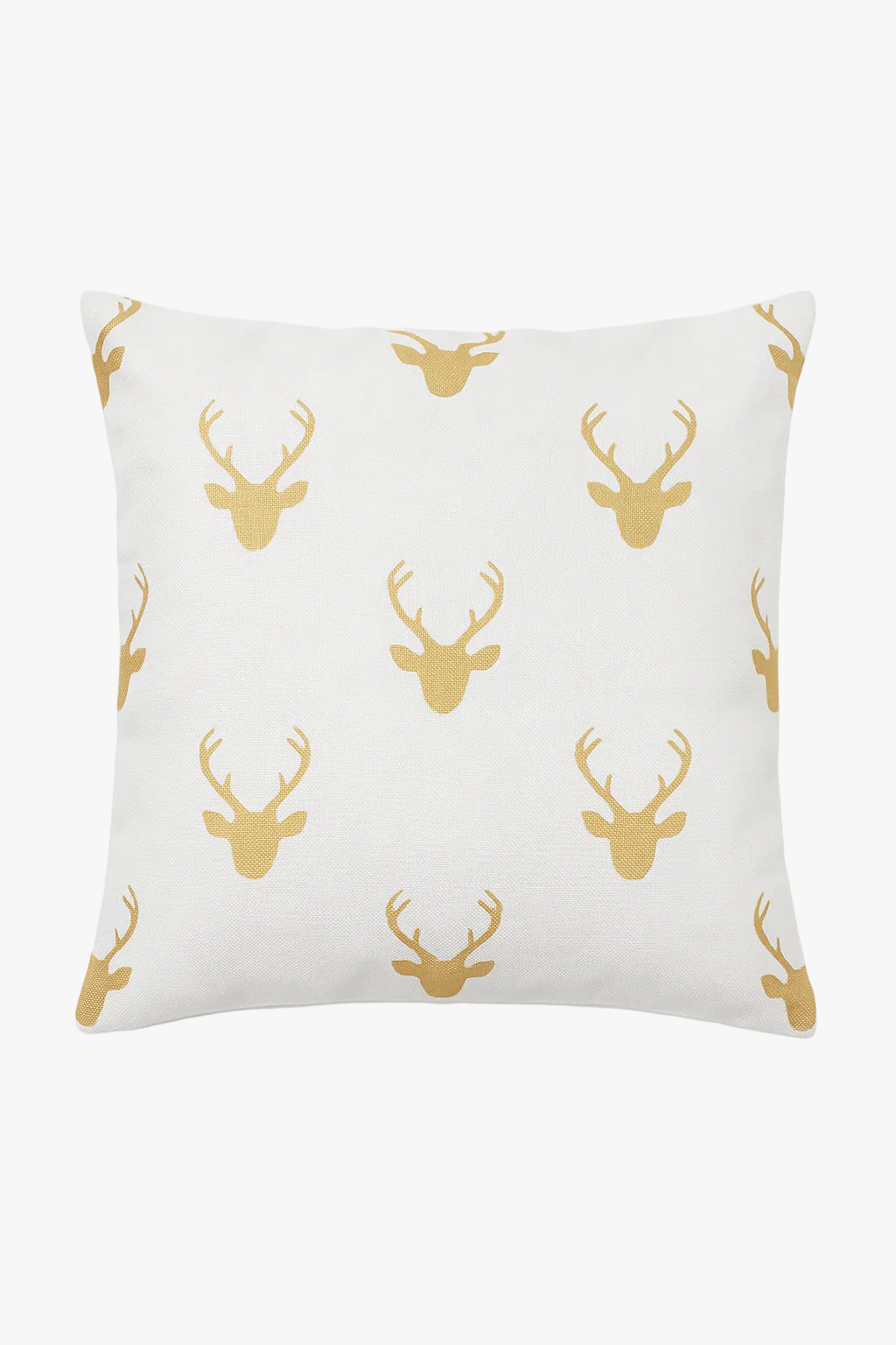 housse de coussin géométrique style ethnique rétro couleur or clair