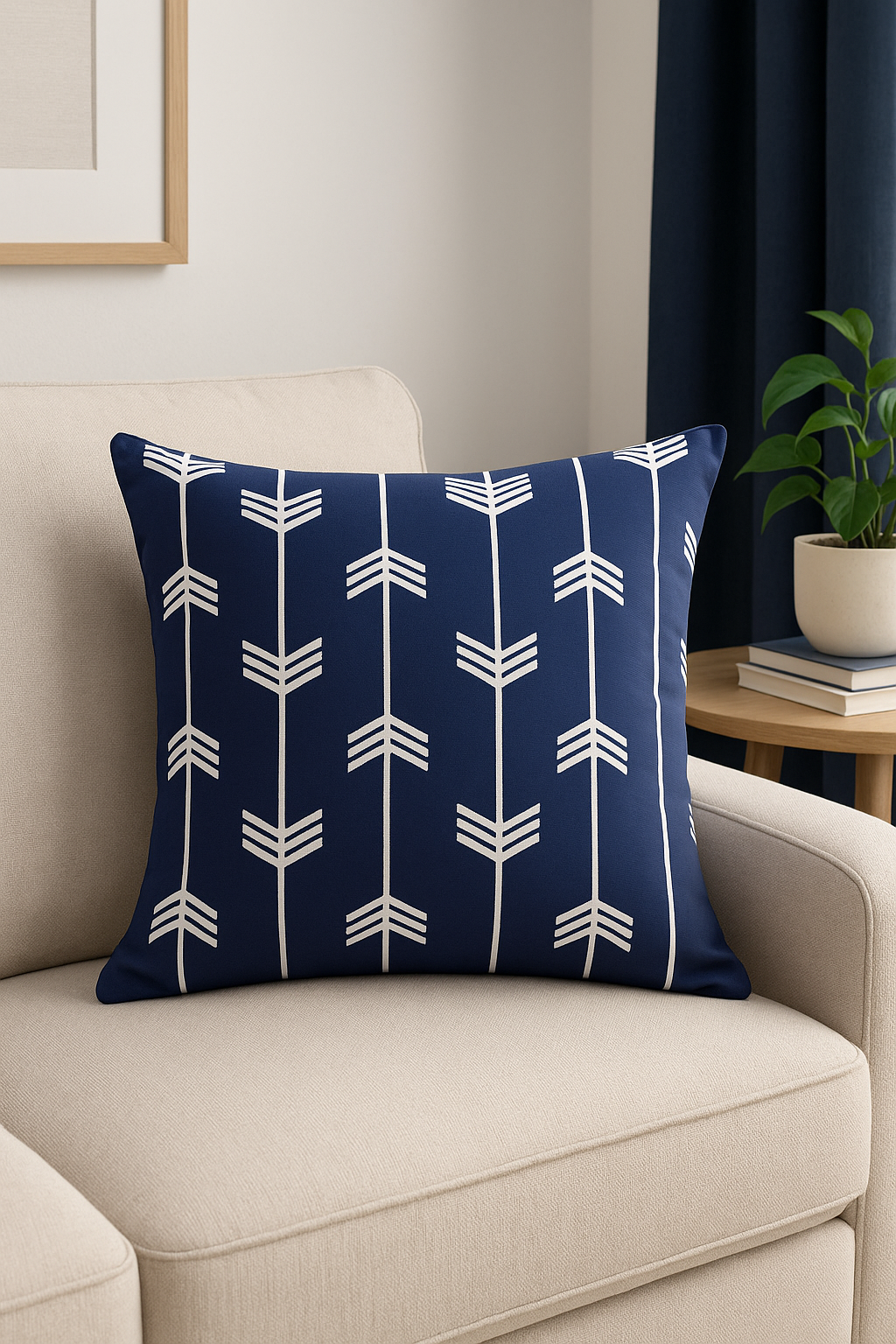 housse de coussin imperméable imprimée pour jardin et extérieur