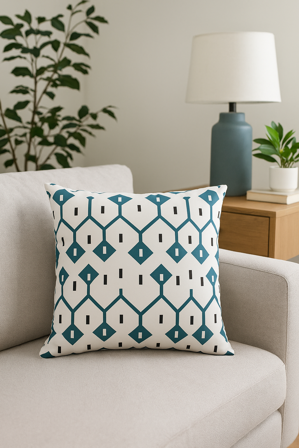 housse de coussin imperméable pour jardin éclaboussures décoratives