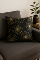 housse de coussin moderne à motif géométrique végétal