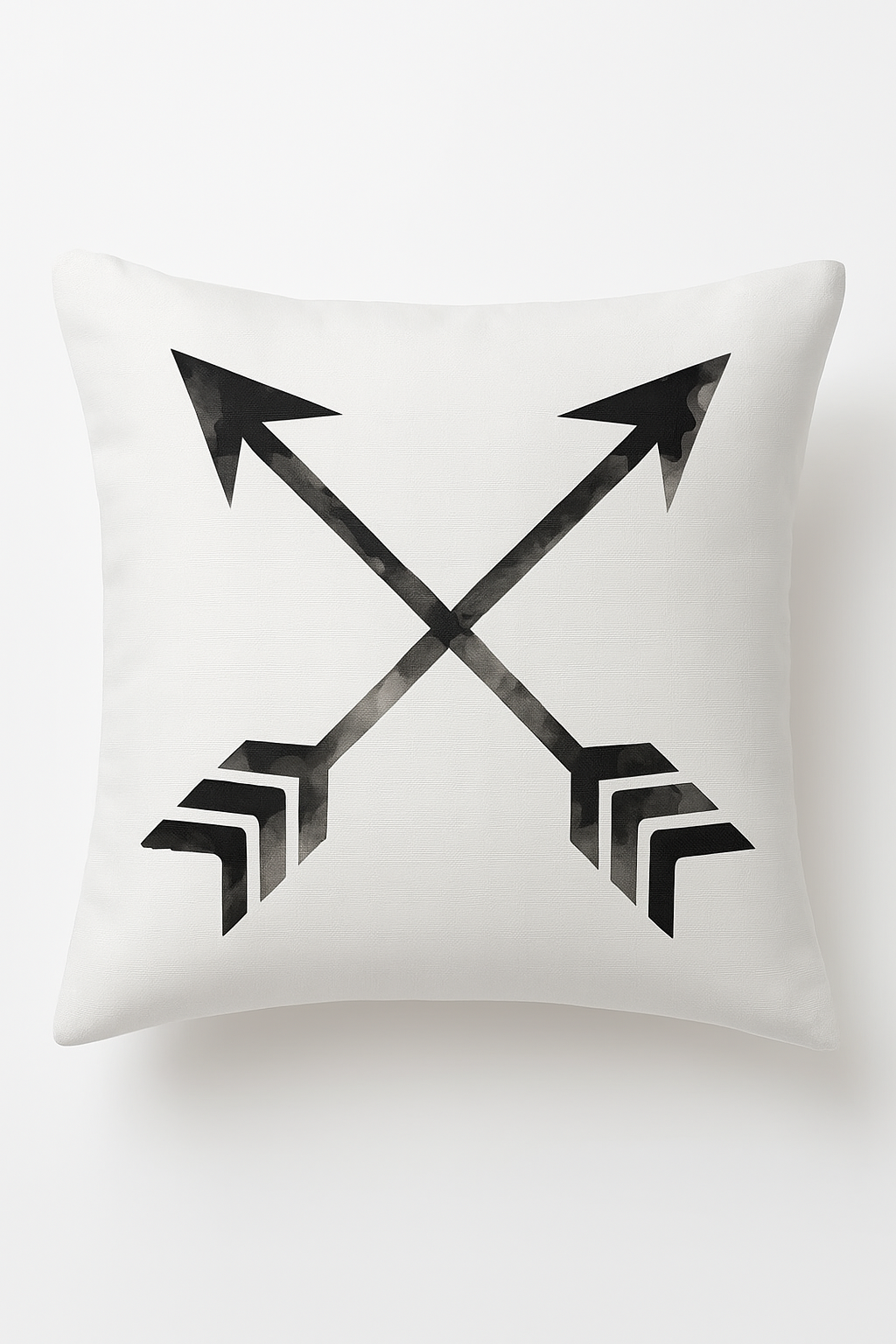 housse de coussin moderne noir et blanc géométrique décorative