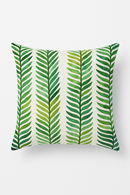 housse de coussin motif cactus monstera et plantes tropicales