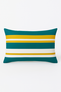 housse de coussin rectangulaire à motif géométrique coloré 30 x 50 cm