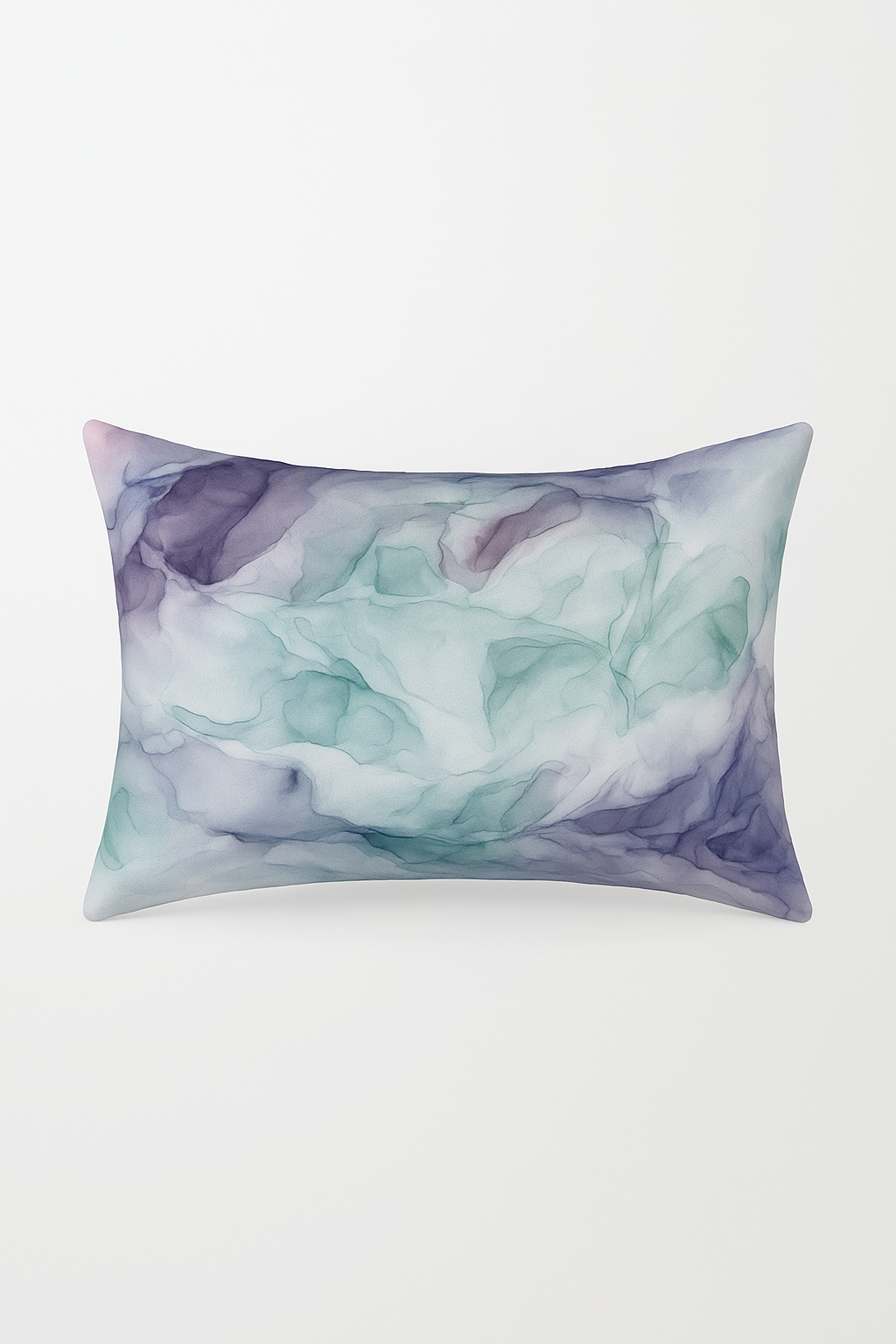 housse de coussin rectangulaire style chinois rayures aquarelle 30x50 cm