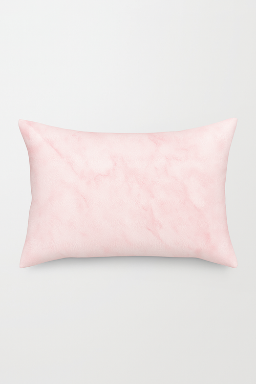 housse de coussin rose à motif géométrique tendance pour la maison