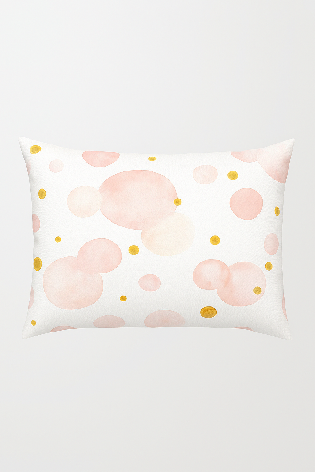 housse de coussin rose motif géométrique décoration intérieure tendance