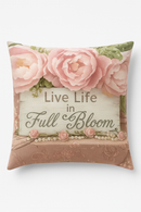 housse de coussin rose style nordique pour décoration intérieure